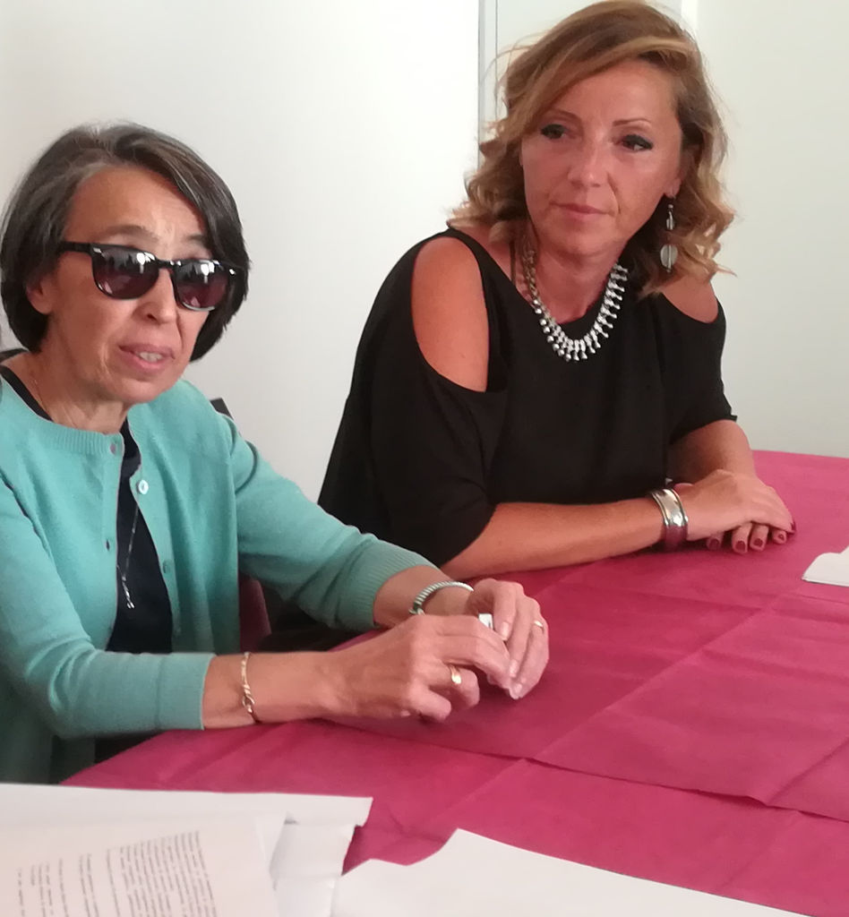 Rosa Franco presidente CSV San Nicola e Francesca Bottalico assessore al Welfare Comune di Bari