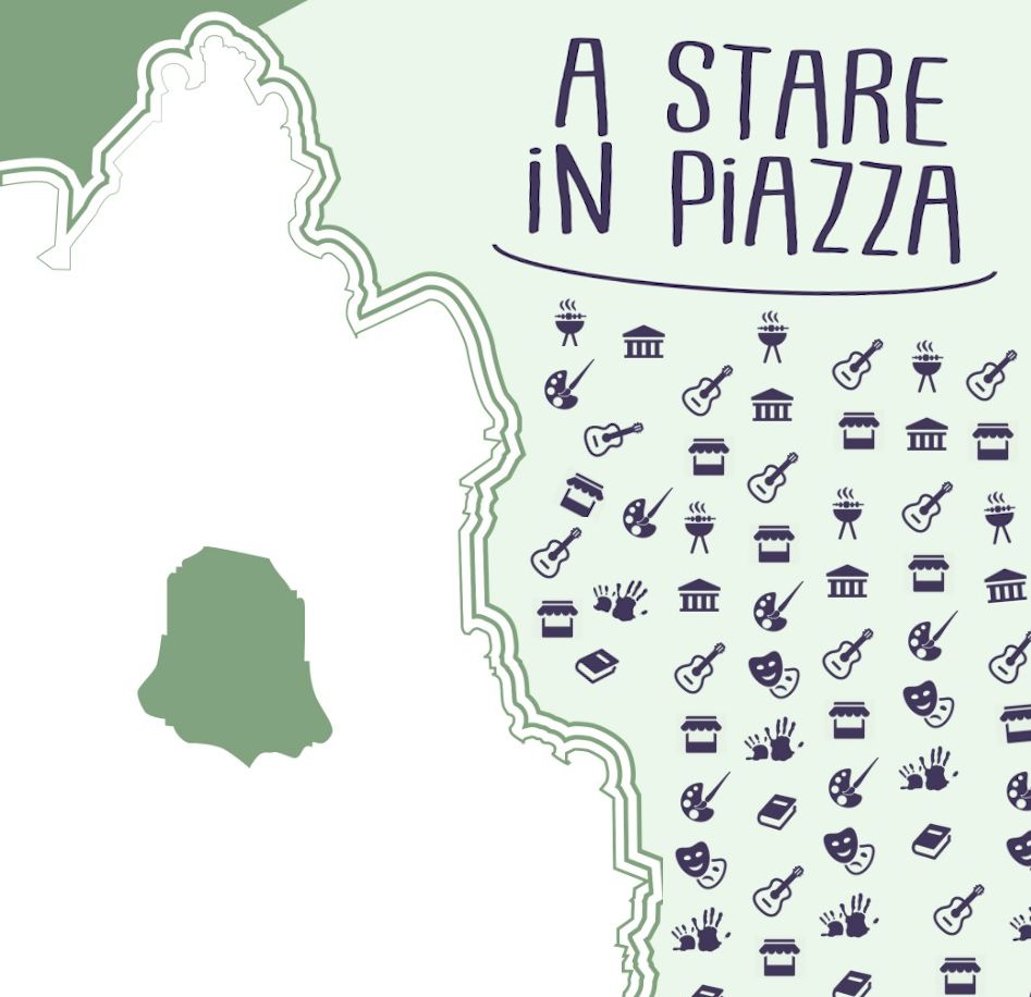 banner A Stare in Piazza 2019 Putignano - Associazione Trullando