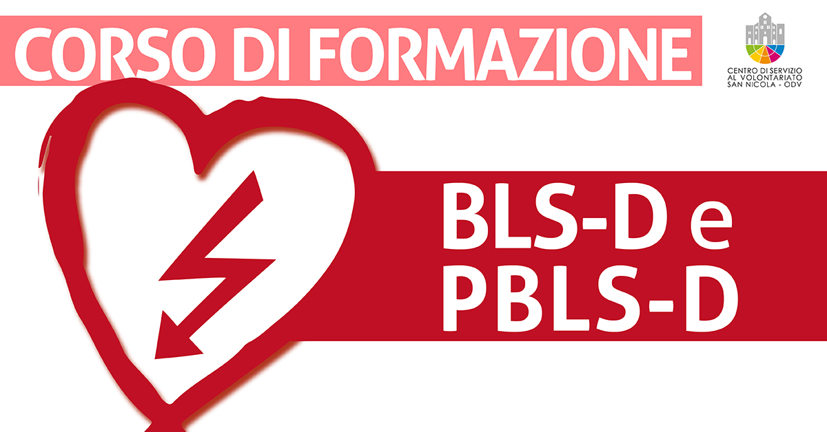 Banner corso di formazione BLS-D e PBLS-D CSV San Nicola 2021