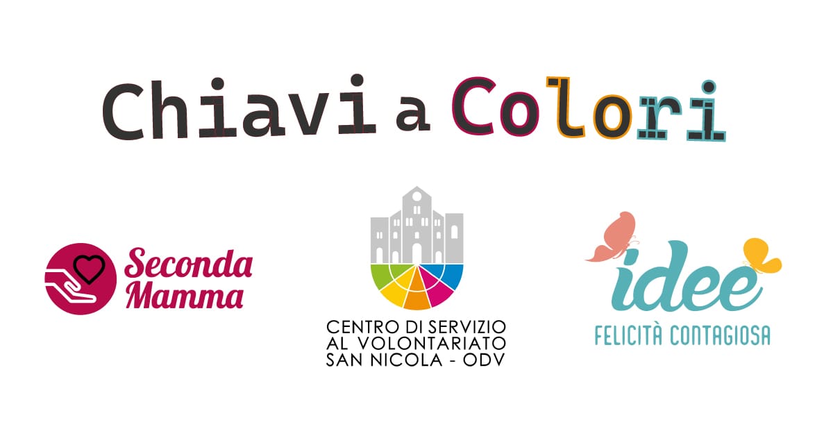 Banner progetto Chiavi a Colori cura relazioni tra bambini e genitori detenuti