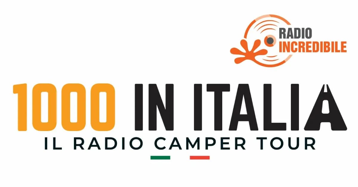 Banner Mille in Italia, il Radio Camper Tour APS Radio Incredibile - ETS