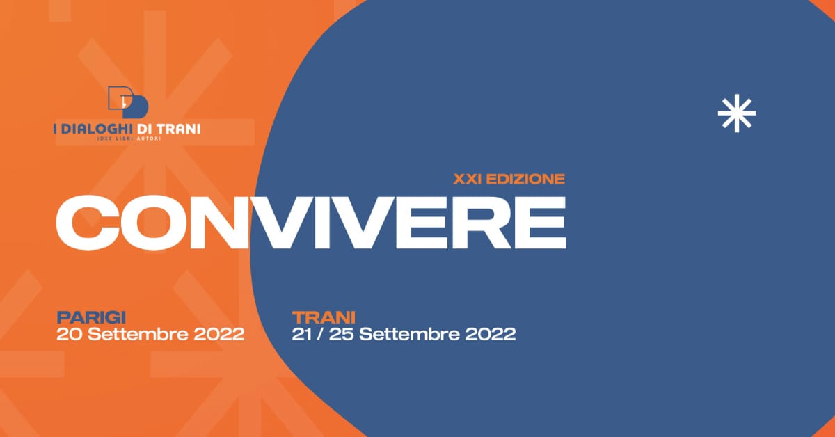 Banner Convivere I Dialoghi di Trani 2022
