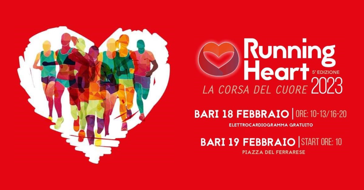 Banner Running Heart Bari 2023b