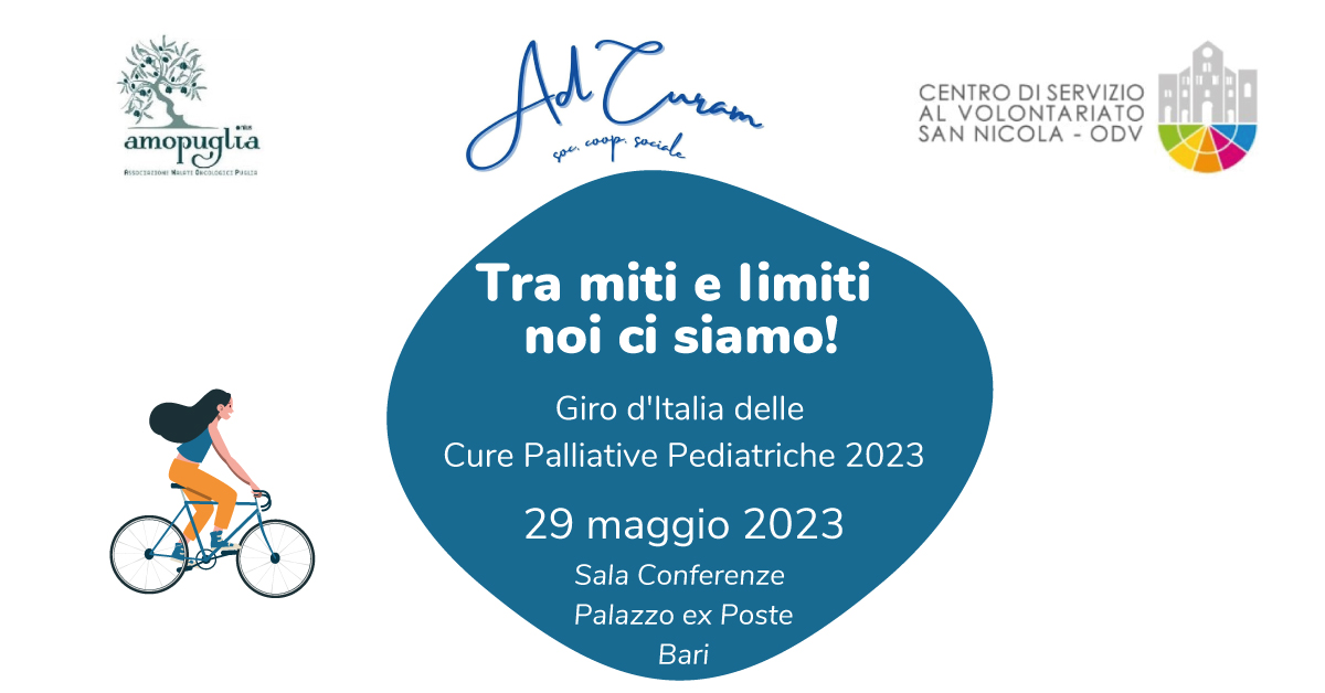 Banner Ad Curam Tra miti e limiti giro Italia cure palliative pediatriche