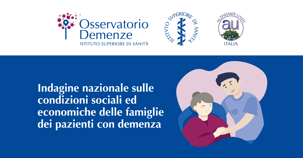 banner Indagine Osservatorio Demenze Alzheimer Uniti Italia
