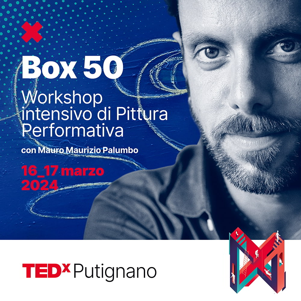 BOX 50 workshop di pittura performativa TedXPutignano