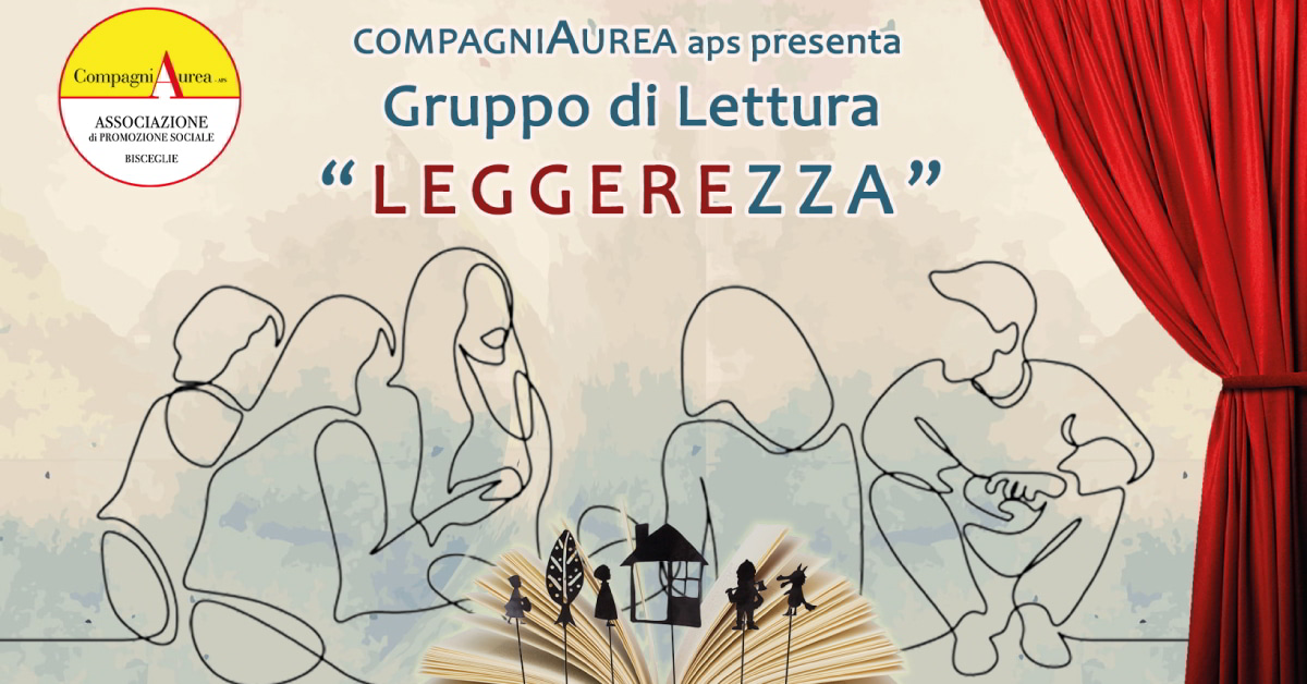 Banner CompagniAurea nasce Gruppo lettura Leggerezza
